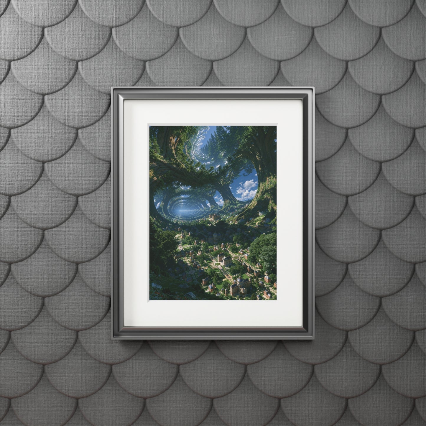 Surreal Forest Portal Fine Art Print