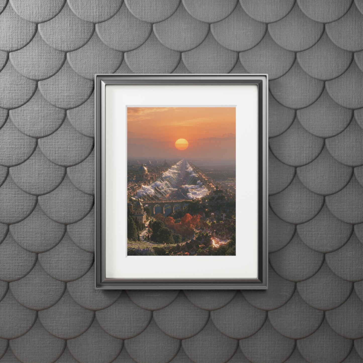 Sunset Valley Fine Art Print
