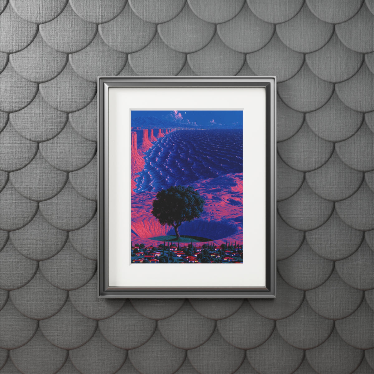 Surreal Desert Vista Fine Art Print