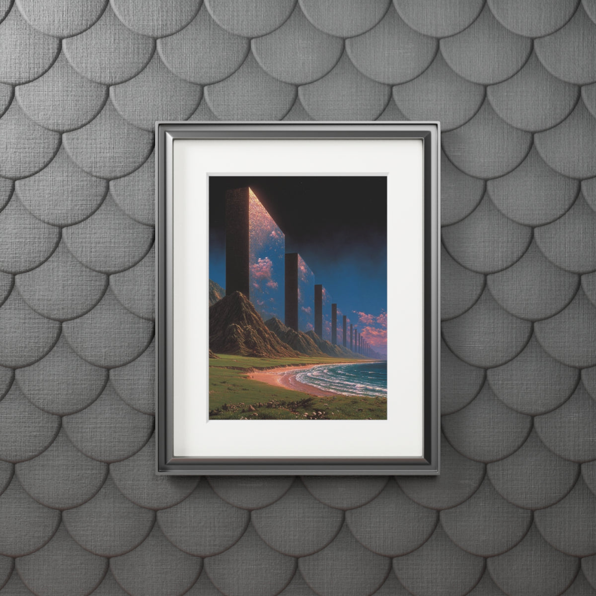 Surreal Coastal Portal Fine Art Print