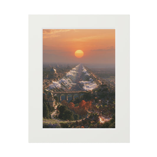 Sunset Valley Fine Art Print